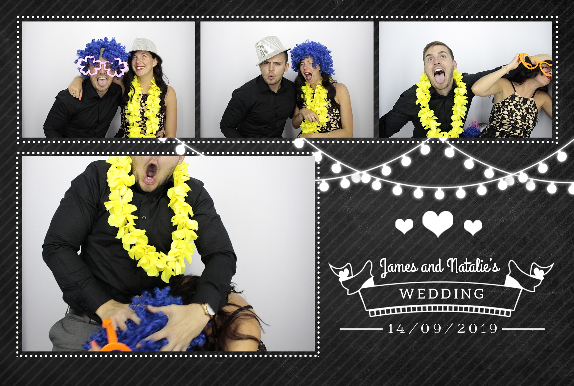 James and Natalie’s Wedding | View more photos from the event at gallery.myphotoboothexperience.co.uk/u/MyPhotoBoothExperienceLtd/James-and-Natalie’s-Wedding